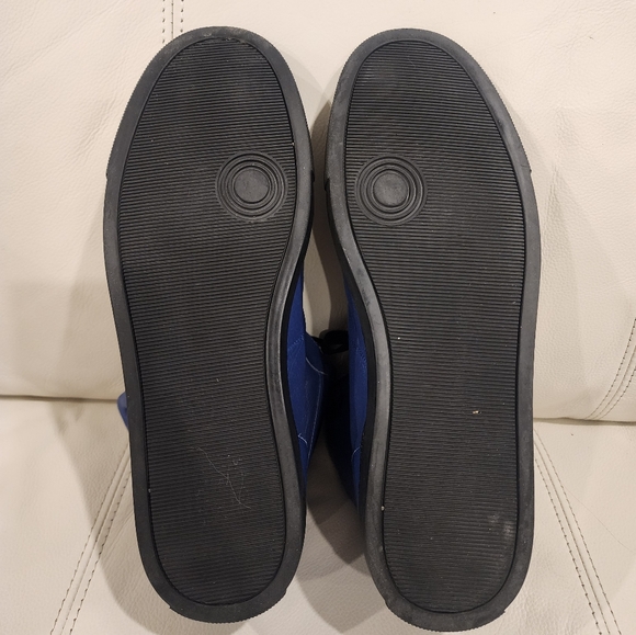 Viktor&Rolf men high sneakers; size 12, color blue/black - Picture 12 of 12